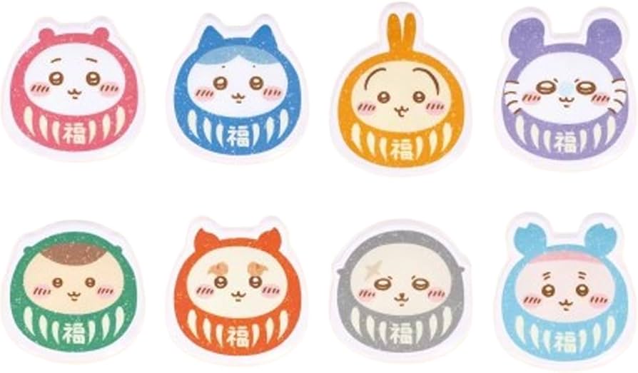 ちいかわ だるま 3体セット ちいかわ だるまになっちゃった！ころりん起き上がりこぼし